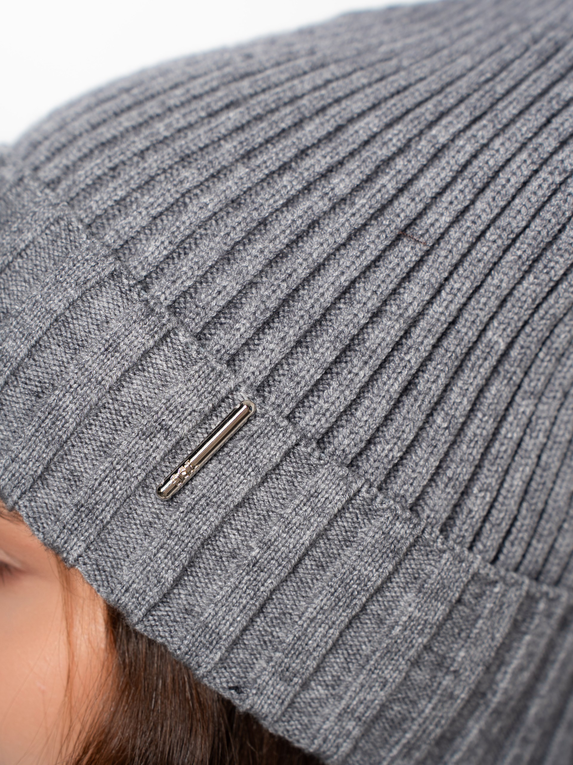 Шапка одинарная с кашемиром