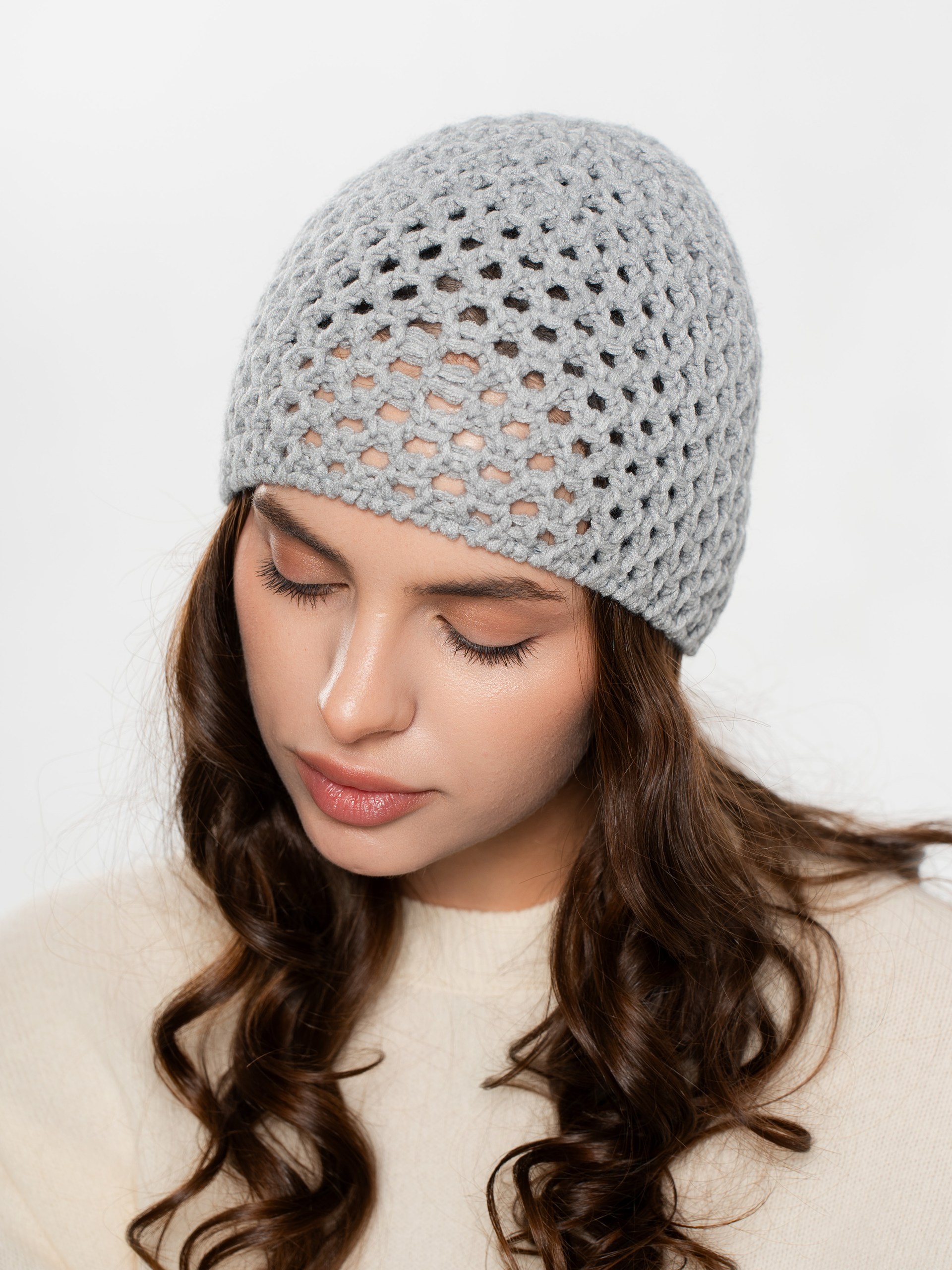 Шапка одинарная с кашемиром