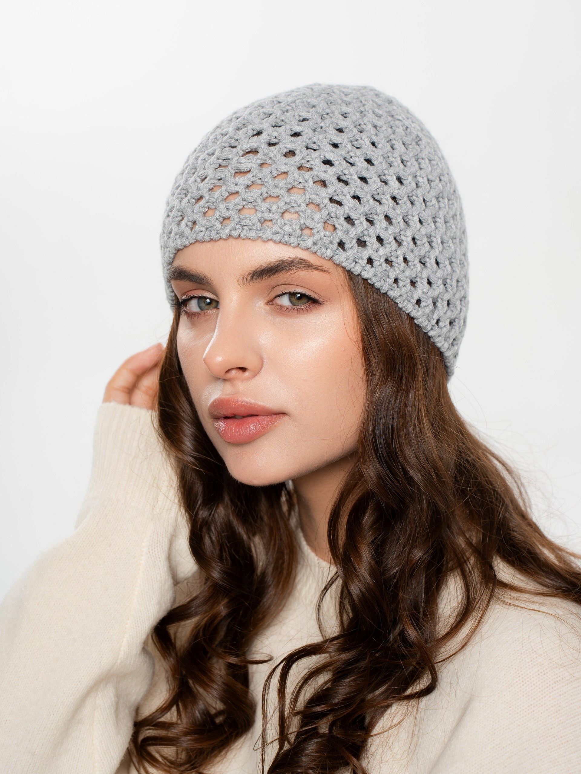 Шапка одинарная с кашемиром