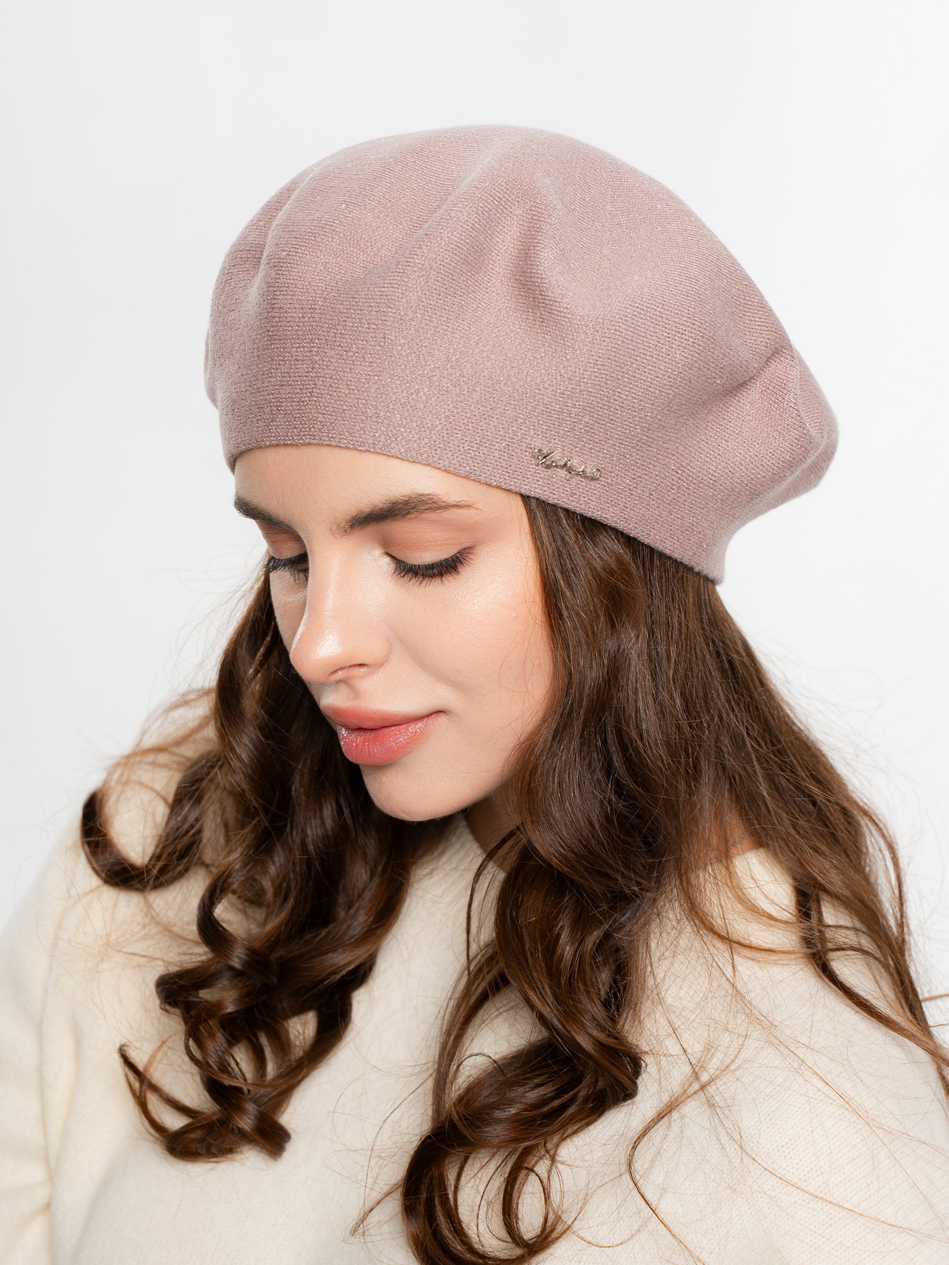 Берет полуторный с кашемиром